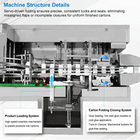 Machine d'emballage automatique de savon en barre pour hôtels, machine de conditionnement de savon en boîte, machine de mise en carton de savon - Offre Spéciale