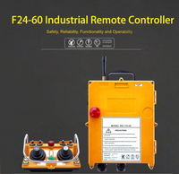 Grúa de elevación Industrial, mando a distancia inalámbrico, resistente al agua, con transmisor y receptor F24-60
