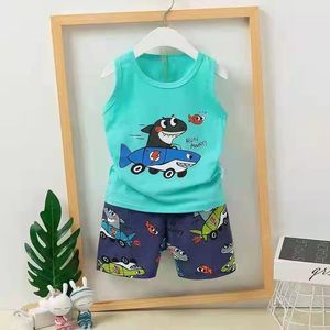 Nouvelle robe de princesse pour filles, été, décontractée, 100% coton, imprimé animal, sans manches, shorts, 0-7 ans, vêtements pour bébés - Product Image 3