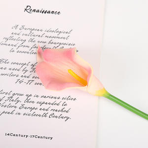 Lys Calla Miniatures en PU, 10-30 cm, Haute Simulation, Fleurs Artificielles pour Mariage et Décoration Intérieure - Product Image 4