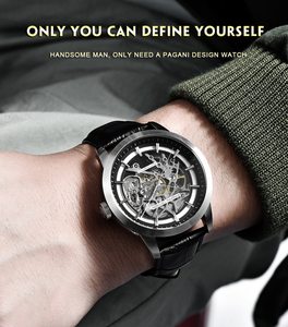 Reloj mecánico con bloqueo de velcro, 1638 - Product Image 6
