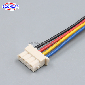 SCONDAR تجميعات كابلات OEM ODM، ضفيرة أسلاك مخصصة بخطوة 2.5 مم، موصلات SCT2513 5263PBT 5264 02 04 06 2 4 6 Pin، للإشارة والطاقة - Product Image 1
