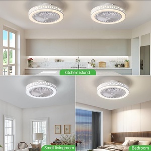 Quạt trần đèn <span class=keywords><strong>led</strong></span> điều khiển từ xa cao cấp tích hợp đèn chiếu sáng phòng khách, có chức năng điều chỉnh độ sáng - Product Image 6