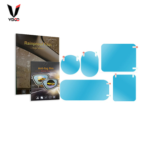 Miglior prezzo rettangolo ovale <span class=keywords><strong>pellicola</strong></span> antipioggia per specchietto auto impermeabile per finestrino laterale auto <span class=keywords><strong>pellicola</strong></span> antiappannamento per casco moto - Product Image 1