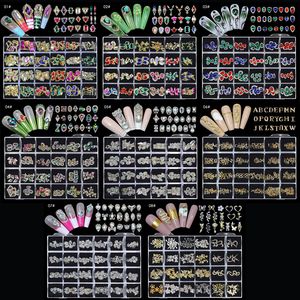 Adornos <span class=keywords><strong>de</strong></span> <span class=keywords><strong>Uñas</strong></span> 3D <span class=keywords><strong>de</strong></span> Lujo con Cristales <span class=keywords><strong>de</strong></span> Circonio, <span class=keywords><strong>Flores</strong></span> Acrílicas, Cuentas Doradas Kawaii y Aleación <span class=keywords><strong>de</strong></span> Metal - Product Image 3