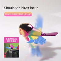 [Ailes mobiles] Fly Bird 3D stéréo en plastique écologique WINSPIN rétroviseur de voiture décoration créative sans énergie éolienne