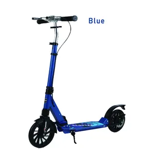 İki tekerlek 3 in 1 açık spor ayak gücü PU tekerlek yetişkin scooter