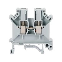 Kton UK3N Mini conducteur universel à vis 800V gris PA66 32A connecteur de fil à 2 pôles bornier sur rail DIN