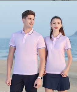 เสื้อกอล์ฟโพลีเอสเตอร์สำหรับผู้ชายเสื้อโปโลแห้งเร็วพิมพ์โลโก้ผ้าสแปนเด็กซ์โพลีเอสเตอร์ - Product Image 4