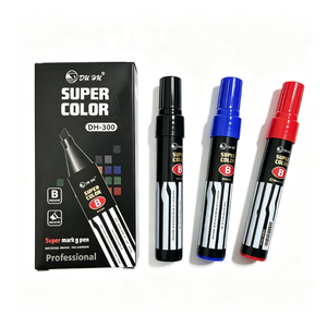 Rotulador Permanente Jumbo con Punta de Cincel, Efecto de Escritura Excelente, Tinta a Base de Aceite, Resistente al Agua, de Larga Duración - Product Image 5