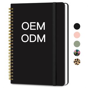 Wholesale Custom Logo A5 Notebook Elastic Strap Pen Holder PU Leather Journals Notebook Hardcover Diary <b>Note</b> <b>Books</b> with logo - Product Image 1