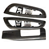 Kit de panneau intérieur de console centrale en fibre de carbone personnalisé pour BMW Série 3 E46 1998~2005 Accessoires intérieurs Garniture de levier de vitesses