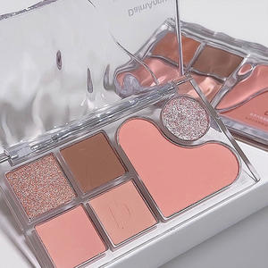 อายแชโดว์พาเลทท์ ไดมันปู ผลิตภัณฑ์เครื่องสำอางสำหรับดวงตา ขายส่งแบบปริมาณมาก สูตรวีแกน สีสันสดชัด ติดทนนาน - Product Image 4