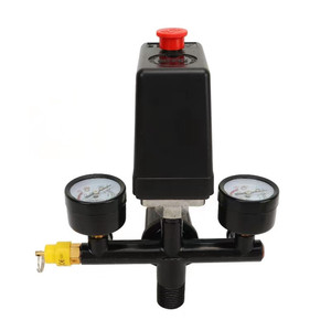 Plowing Air Compressor Pressure Switch Assembly <b>Black</b> <b>Bracket</b> FB Switch CE Valve Electric 90-125 - Product Image 2