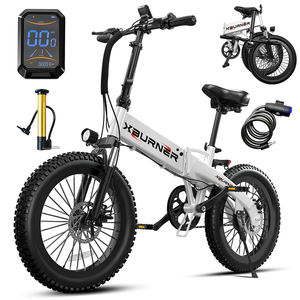 Vélo Électrique <span class=keywords><strong>Pliable</strong></span> avec Suspension Avant en Alliage d'Aluminium 48V 7.8Ah, GPS Intégré, Idéal pour la Ville Compacte - Expédition depuis l'Entrepôt Américain - Product Image 1