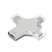 Memoria USB Flash OTG 4 en 1 Gitra con Diseño Único de Cruz para Teléfono Inteligente 8GB 16GB 32GB 64GB 128GB 256GB 512GB