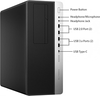 Ordinateur de bureau Barebone Tower EliteDesk 800 G3, 7e génération, propre, sans rayures, grade A, testé, fonctionnel