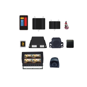 Ip69k không thấm nước ai con người cho người đi bộ hệ thống camera với Bộ dụng cụ Radar với đa ngôn ngữ hiển thị cho tay trái lái xe - Product Image 1