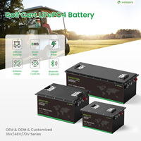 Baterai Lithium Ion LiFePO4 Isi Ulang 36V/48V/72V 5KW-10KW 60AH-300AH Garansi 3 Tahun untuk Mobil Golf Club Car
