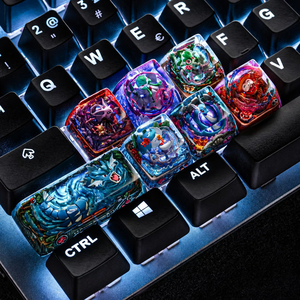 คีย์แคปงานฝีมือพิมพ์ 3 มิติแบบกำหนดเอง MOQ ต่ำเพียง 50 ชิ้น ราคาโรงงาน ออกแบบฟรีและปรับแต่งฟรี จัดส่งทั่วโลก - Product Image 3