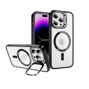 Прозрачный чехол для телефона с 3D сублимационной подставкой и противоударной защитой для iPhone 13 14 Pro Max 5G