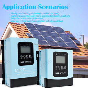 سيارة شمسية 60 أ مع شاشة <span class=keywords><strong>LCD</strong></span> الأعلى مبيعًا MPPT لبطاريات 12 فولت-96 فولت كحد أقصى مدخل V PV - Product Image 5