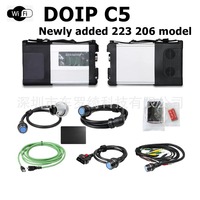 Scanner de diagnostic MB STAR C5 SD WIFI DOIP de haute qualité pour voitures et camions Mercedes-Benz, doté d'outils de diagnostic