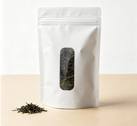 Sachet d'emballage de thé personnalisé avec logo imprimé, refermable, écologique, étanche, en matériaux BOPP/VMPET/PE de qualité alimentaire
