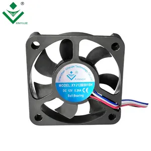 5010 high flow brushless fan 6500rpm low voltage dc fan power radiator fan motor