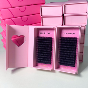 थोक व्यक्तिगत बरौनी एक्सटेंशन लैश ट्रे आपूर्ति सिल्क मैट ब्लैक आई लैश एक्सटेंशन वॉल्यूम कश्मीरी लैश एक्सटेंशन - Product Image 2