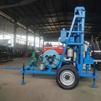 Machine de forage hydraulique HiYoung à utilisation facile, petite machine de forage de puits d'eau