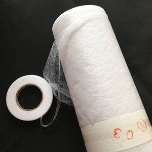 Cintas Adhesivas de Doble Cara de Alta Calidad, 23gsm, 100% PA, para Textiles, Cuero, Forro, Laminación de Ropa - Product Image 2