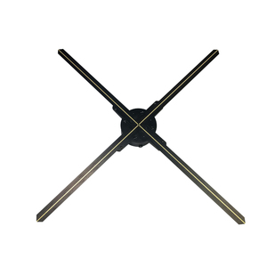 <span class=keywords><strong>WIIKK</strong></span> Z6 3D Holographic Hiển Thị Led Fan 4 Lưỡi 56CM WIFI Ba Chiều Fan - Product Image 1