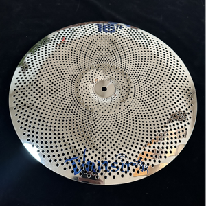 Platillo Vansir de Bajo Volumen, Aleación Silenciosa, Plateado, 16 Pulgadas, Duradero para Práctica de Batería, Principiantes/Estudiantes - Product Image 2