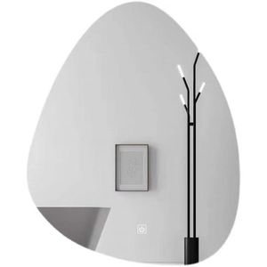 Modern Bathroom LED Smart <strong>Mirror</strong> Wall-Mounted Irregular Hanging Makeup <strong>Mirror</strong> Bright LED Light Decoration <strong>Maison</strong> Home Decor - Product Image 5