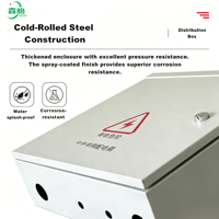 Tableau de commande électrique 380V 3P4W, disjoncteur principal MCCB 100A, disjoncteurs et RCBO, tableau de distribution triphasé pour l'alimentation d'atelier