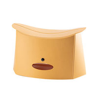 Tabouret mince de papier de Clips de stockage pliables de stockage en plastique portatif pour le métro d'hôpital de parc