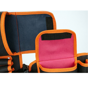 Sac de ceinture ergonomique avec ceinture réglable, pochette de rangement pour matériel industriel, pour travaux de réparation, logo personnalisé OEM, nylon 600D - Product Image 4