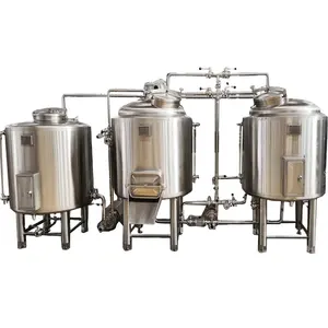 Brewhouse 200L 2HL bira mayalama ekipmanı küçük iş bira ekipmanı satılık