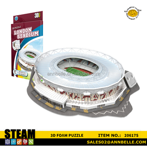 3D bọt Câu Đố nổi tiếng thế giới kiến trúc phổ biến Câu lạc bộ bóng đá mini sân vận động trong EU ghép hình câu đố người hâm mộ lưu niệm quà tặng khuyến mãi - Product Image 4