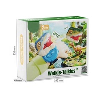 Jouet talkie-walkie dinosaure de dessin animé, communication longue portée, interphone de poignet, transmission sans fil pour enfants, montre talkie-walkie, jouet