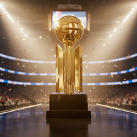 Trophées de championnat sportifs numériques gravés au laser, design moderne, artisanat métallique élégant, étanches, pour événements sportifs, basket-ball