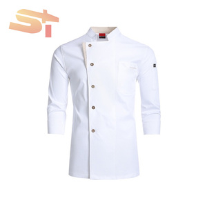 Uniforme de chef SIKE pour hommes, <span class=keywords><strong>tenue</strong></span> de cuisine hiver-automne à manches longues, uniforme de chef pour hôtel, <span class=keywords><strong>tenue</strong></span> de cantine pour femmes - Product Image 2