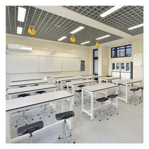 Laboratuvar mobilyası laboratuvar masaları okul kimya temiz oda denge tablosu özelleştirilmiş boyut laboratuvar masaları - Product Image 2