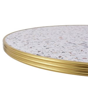 Promoción de Mesa de Exterior HPL Lifepursue con Acabado Dorado <span class=keywords><strong>Bistro</strong></span>, Material Premium - Product Image 3