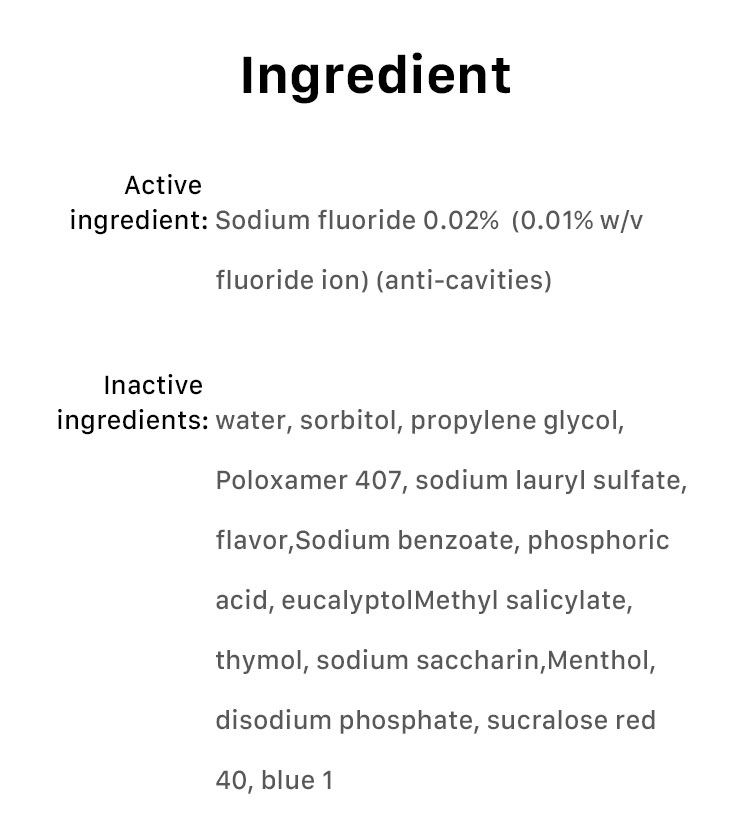 IVISMILE Fresh Mint 250ml Black Mouth Wash Advanced Deep Clean Activated Charcoal Mouthwash