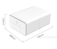 Kleine tragbare Finger abdrucks chloss Home Schublade Safe Box Biometrische Stahl Aufbewahrung sbox Wertsachen Kleider schrank Safe