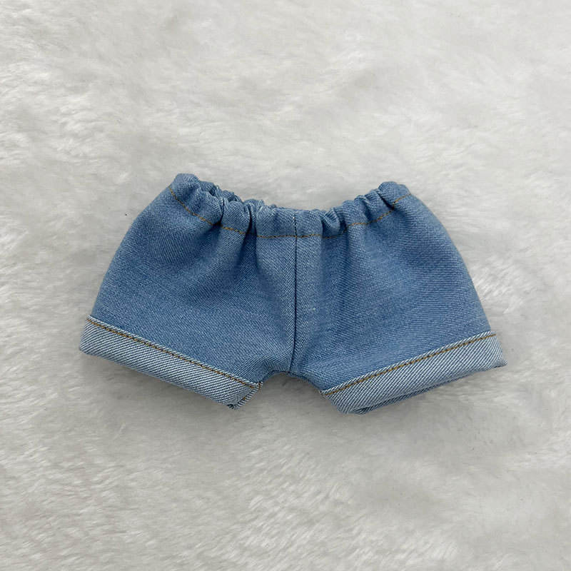 กางเกงยีนส์สีฟ้าอ่อน