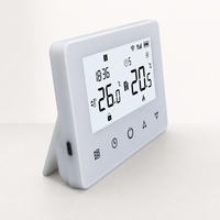 Thermostat intelligent sans fil RF pour la régulation de la température ambiante, idéal pour les hôtels, les sous-sols et les chaudières à gaz domestiques, compatible Tuya WIFI et commande vocale Alexa