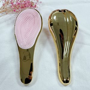 Vente en gros <span class=keywords><strong>brosse</strong></span> à poils humides Promotion <span class=keywords><strong>pas</strong></span> <span class=keywords><strong>cher</strong></span> Rose or Rose marque privée galvanisée démêlante <span class=keywords><strong>brosse</strong></span> à cheveux - Product Image 5